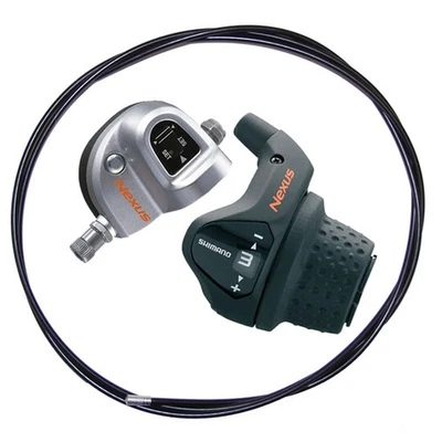 Fahrrad Nabenschaltung Schaltgriff Drehgriff Shimano Nexus Inter 3 Gang - Bild 1 von 4