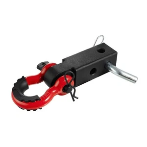 Receptor de enganche de grillete de remolque VEVOR 2" anillo en D recuperación para camión Jeep 65900 lb - Imagen 1 de 2