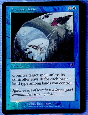 Evasive Action FOIL! 23/143 Apocalypse - VINTAGE Magic the Gathering 2001 - Image 1 of 4