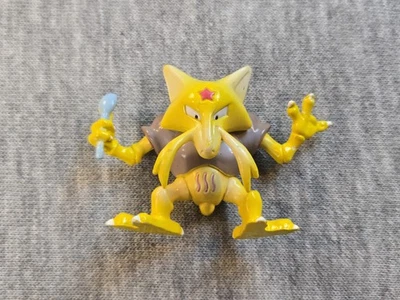 Figura de acción Pokemon Kadabra 1998 Nintendo vintage amarillo 2,5" juguete coleccionable Foto 1 de 2