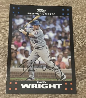 David Wright Baseball Card 2007 Topps #260 New York Mets - Image 1 of 2