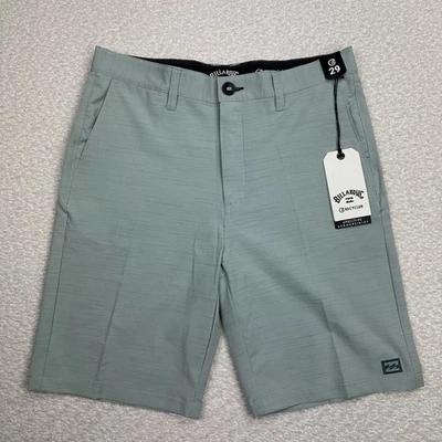 Pantalones Cortos Chinos Billabong Para Hombre Talla 29 Gris Elastizados Crossfire Bolsillos Sumergibles Foto 1 de 4