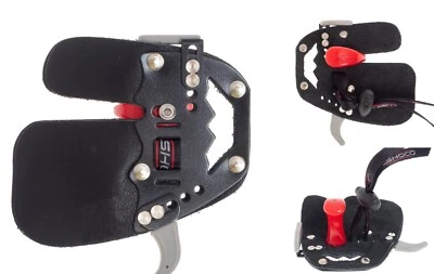 Shocq Archery RIVAL Split Finger Recurve Bow Finger Tab Twin Layer Soft Leather - Image 1 of 4