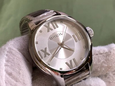 Swiss Movement BREIL Silver Dial slingshot strap 10 ATM S/S QUARTZ WOMEN'S WATCH - Image 1 of 4