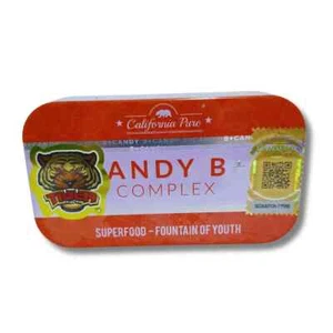 5X Candy B+ Complex Tiger per prestazioni maschili 100% originali SCAD 2027 - Foto 1 di 6