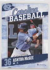 2017 Carolina Tarheels Schedule Ashton McGee #36