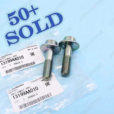 Perno de piñón del árbol de levas Forester 13199AA010 - x2 OEM Turbo Subaru Impreza WRX STi Forester Foto 1 de 4