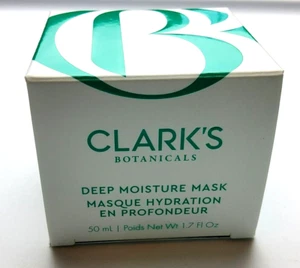 CLARK'S Botanicals Deep Moisture Mask Facial Cream Moisturizer 1.7 fl oz, Sealed - Picture 1 of 5
