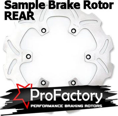 Suzuki Rm65 Rm 65 Rear Brake Rotor Disc Pro Factory Braking 2003 2004 2005 New - Image 1 of 2