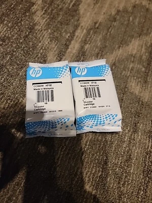 Cartucho de Tinta Genuíno HP 60 2 Tricolor Pacote Combo Novo Expira em 10/2022 - Imagem 1 de 3