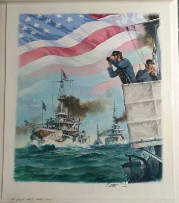 Dennis Lyall Original Illustration Oil Painting For Postal First Day Cover. - Image 1 of 4