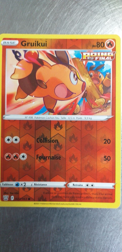 Karte Pokémon Floink Reverse 023/163 Styles De Combat, Neu, Französisch - Bild 1 von 1