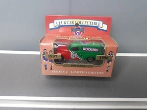 matchbox FJ HOLDEN PANEL VAN 1996 AFL dockers club car collectable - Picture 1 of 3