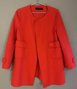 Zara Woman hand made wool blend coat - Medium - Picture 1 of 2