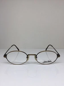 New Vintage Jean Paul Gaultier JPG 55-3172 Eyeglasses Smoke Gold Japan 50-19mm - Picture 1 of 12