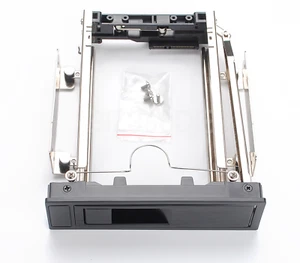 5.25" auf 3.5" SATA HDD Drive Hot-Swap Mobile Rack Enclosure Bracket Tray Bay - Bild 1 von 10