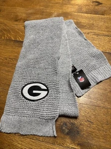 Green Bay Packers Scarf Gray Little Earth Productions NWT Adult 70”x7.5” - Picture 1 of 7