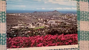 BEAUTIFUL POST CARD UNIVERSITY OF HAWAII ISLAND OF OAHU HAWAII - Picture 1 of 12