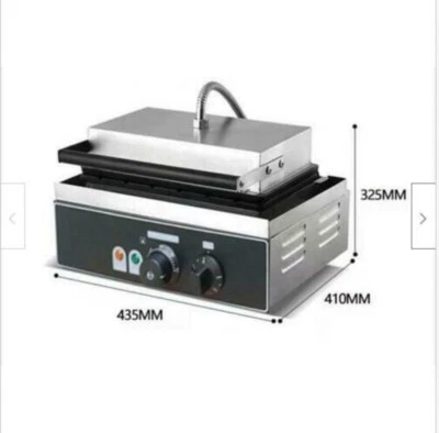 Commercial Electric Muffin French Hot Dog Making Machine Waffle Machine E New - Image 1 of 2