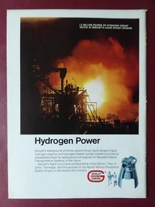 12/1969 PUB AEROJET GENERAL TIRE LIQUID ROCKET ENGINE SPACE SHUTTLE APOLLO AD - Imagen 1 de 1