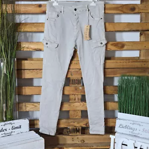 MELLY & CO DAMEN CARGO JEANS DENIM HOSE Gr.42/XL GRAU AKTUELL MC-8005-8 - Bild 1 von 8