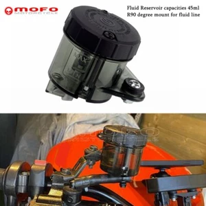 45ml Front Brake Fluid Reservoir Oiller Tank Cup For Ducati Honda Suzuki Yamaha - Picture 1 of 11