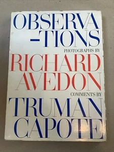 Observations- Richard Avedon, Truman Capote SIGNED! 1st Ed Simon & Schuster 1959 - Imagen 1 de 17