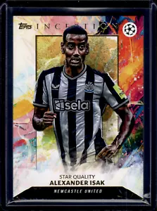 TOPPS INCEPTION 2023-2024 ALEXANDER ISAK NEWCASTLE CALIDAD ESTRELLA - Imagen 1 de 2
