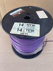 14 AWG MTW, Machine Tool Wire Purple, Copper Wire 600 VOLT, 500 Ft.