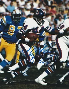 FLOYD LITTLE DENVER BRONCOS HOF 2010 ACTION SIGNED 8x10 - Picture 1 of 1