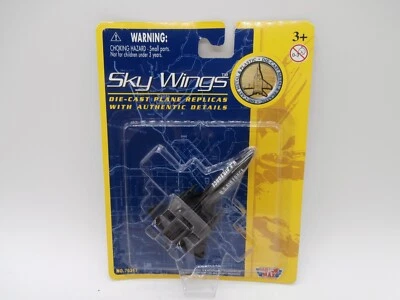 Vintage MOTOR MAX Sky Wings SR-71 Blackbird Die-cast Plane NEW 76317 - Image 1 of 4