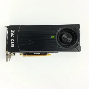 NVIDIA GeForce GTX 760 2GB GDDR5 Graphics Card For Parts Scrambled Video - Picture 1 of 17