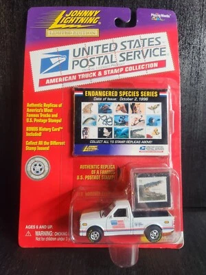 JOHNNY LIGHTNING USPS 1991 GMC CYCLONE PICKUP TRUCK WITH STAMP NIP 1:64 - Image 1 of 3