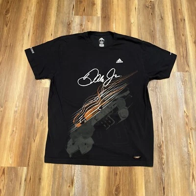 2 Shirt Lot Dale Earnhardt Jr Mens 2XLT Black Short Sleeve & Red Chase  (15) - Image 1 of 4