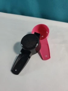 Nuevo Juego de 4 Coladores y Embudo Tupperware Total Rosa Negro Pequeños Tesoros. 5" - Imagen 1 de 3