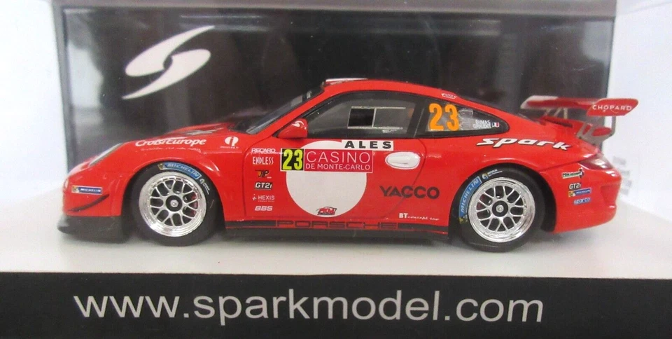 SPARK Porsche 911 RGT #23 2nd RGT Monte Carlo 2015  1:43 S4518 Romain Dumas - Photo 1/4