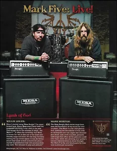 Mesa Boogie Gitarrenverstärker Werbung Lamb of God Wrath Willie Adler Mark Morton - Bild 1 von 3