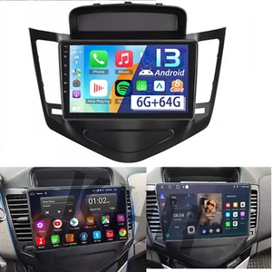 6+64G For Chevrolet Cruze 2009-2014 Android 13 Car Radio GPS Navi Apple Carplay - Picture 1 of 20