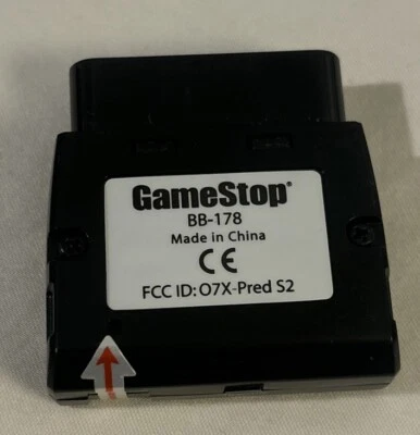 GameStop (BB-178) Black Wireless Playstation PS2 Controller Receiver - Tested - Image 1 of 3
