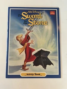 Vintage Disney McDonald’s Activity Book - The Sword In The Stone - Picture 1 of 2