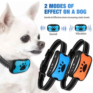 Anti Bark Dog Collar NO SHOCK - Safe harmless Anti Bark Collar with Automatic - Bild 1 von 12