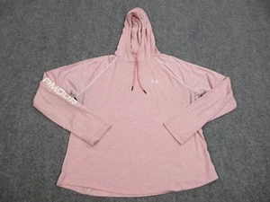Under Armour Sweater Womens Adult Extra Large Pink Hoodie Lightweight Sweatshirt - Picture 1 of 14