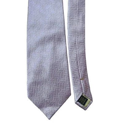 Corbata Colección Sello Presidencial Firma Donald Trump 100% Seda Barra Oro Rosa Foto 1 de 4