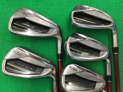 PRGR RED Titanium Face 2016 Irons #6-9,Pw(5Clubs)/RED/Flex:Regular/ Iron set - Image 1 of 4