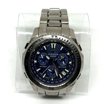 Reloj Casio OCEANUS OCW-650T Titanio Radio Solar Zafiro Movimiento Resistente Japón Foto 1 de 4