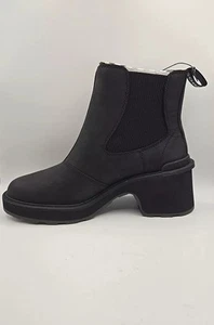 Sorel Hi-Line Heel Chelsea Boots Black Sea Salt Women's US 9.5 *New In Box* - Picture 1 of 8