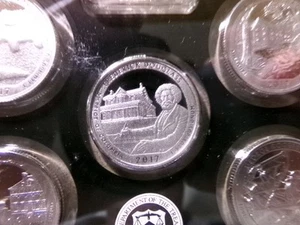 2017-S Silver Quarter "FREDERICK DOUGLASS" Proof from Silver Proof Set - Picture 1 of 1