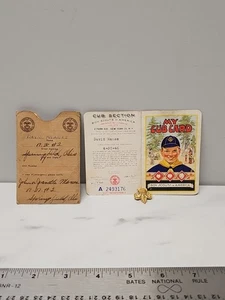 Tarjeta/portador/pin Ohio 1946 de colección Boy Scouts of America BSA My Cub - Imagen 1 de 12