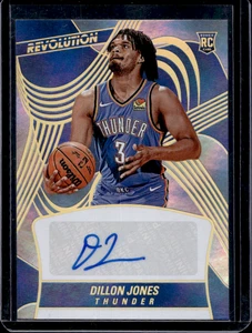 2024-25 Panini Revolution - Rookie Dillon Jones (RC) Infinite Auto /25 - Picture 1 of 2
