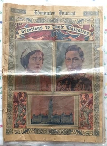 EDMONTON JOURNAL -Souvenir Edition Edmonton Alberta Thursday JUNE. 1. 1939. Whe - Picture 1 of 14